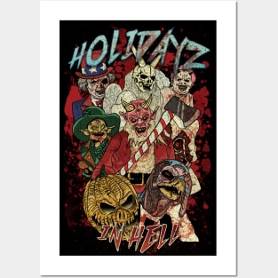 HOLIDAYZ IN HELL: HHN HOLLYWOOD Posters and Art